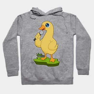 Duck Singer Microphone Music Hoodie